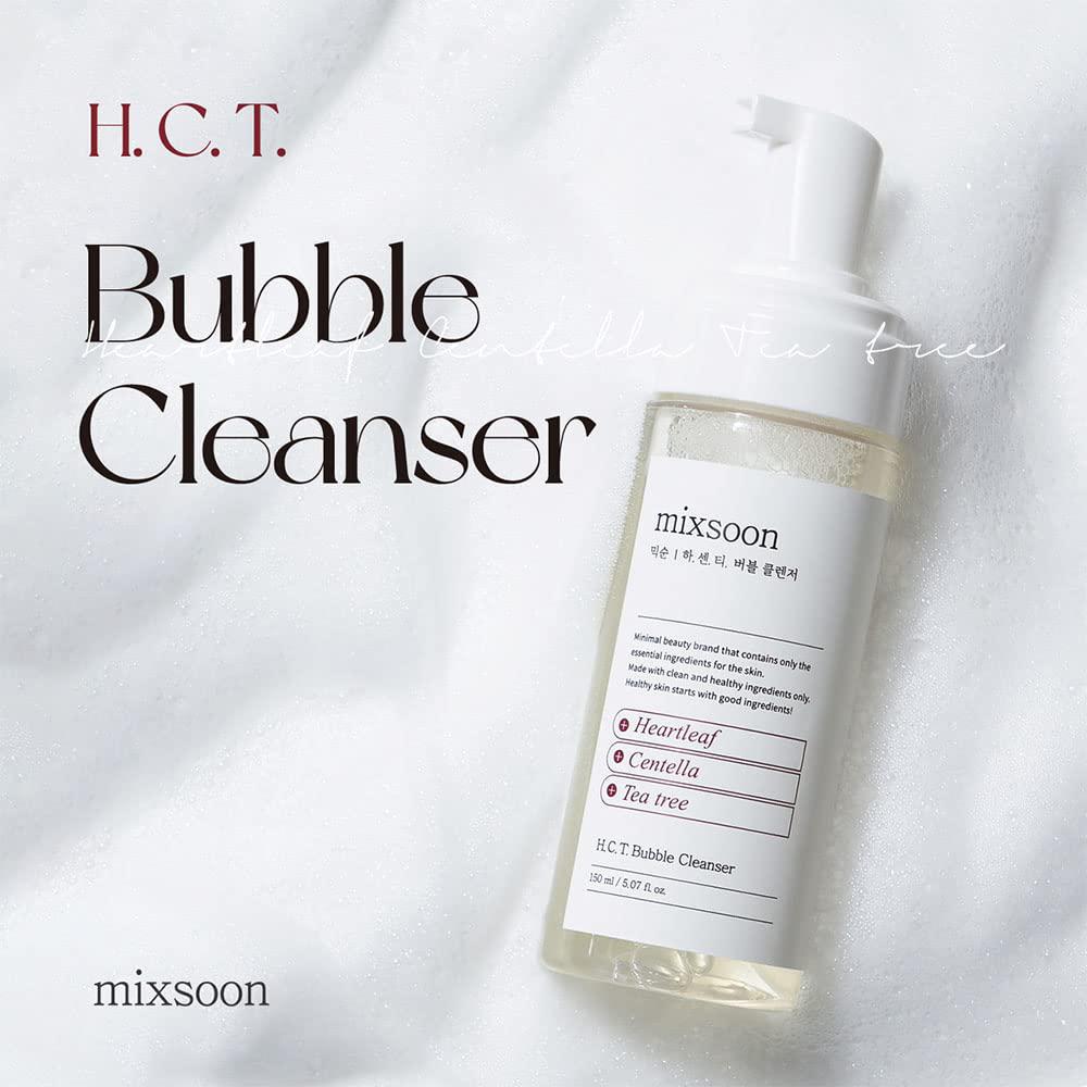 Mixsoon Bubble Cleanser 韩国泡泡洗面奶温和无刺激弱酸性祛痘 150mL
