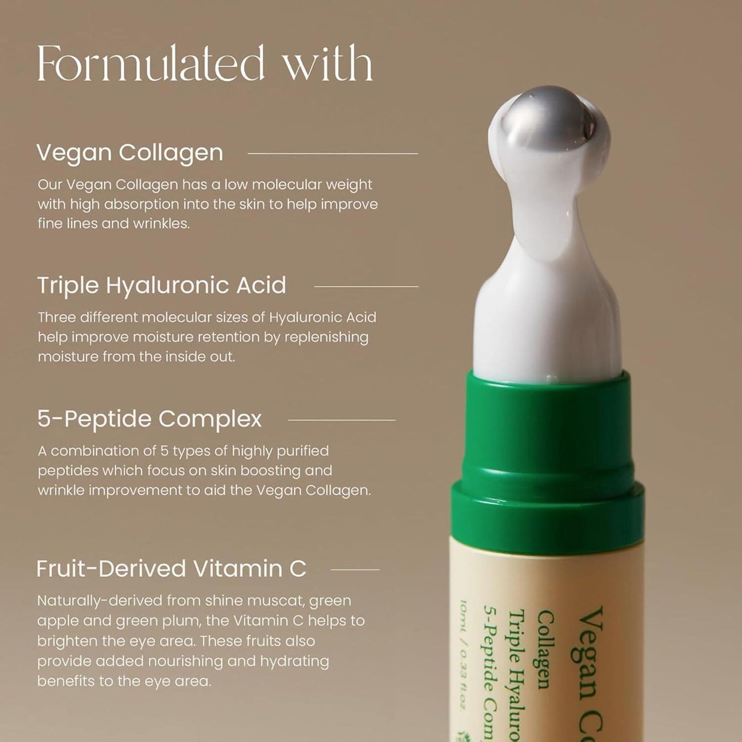 AXIS-Y Vegan Collagen Eye Serum 安舒研纯素胶原蛋白眼部精华 10mL