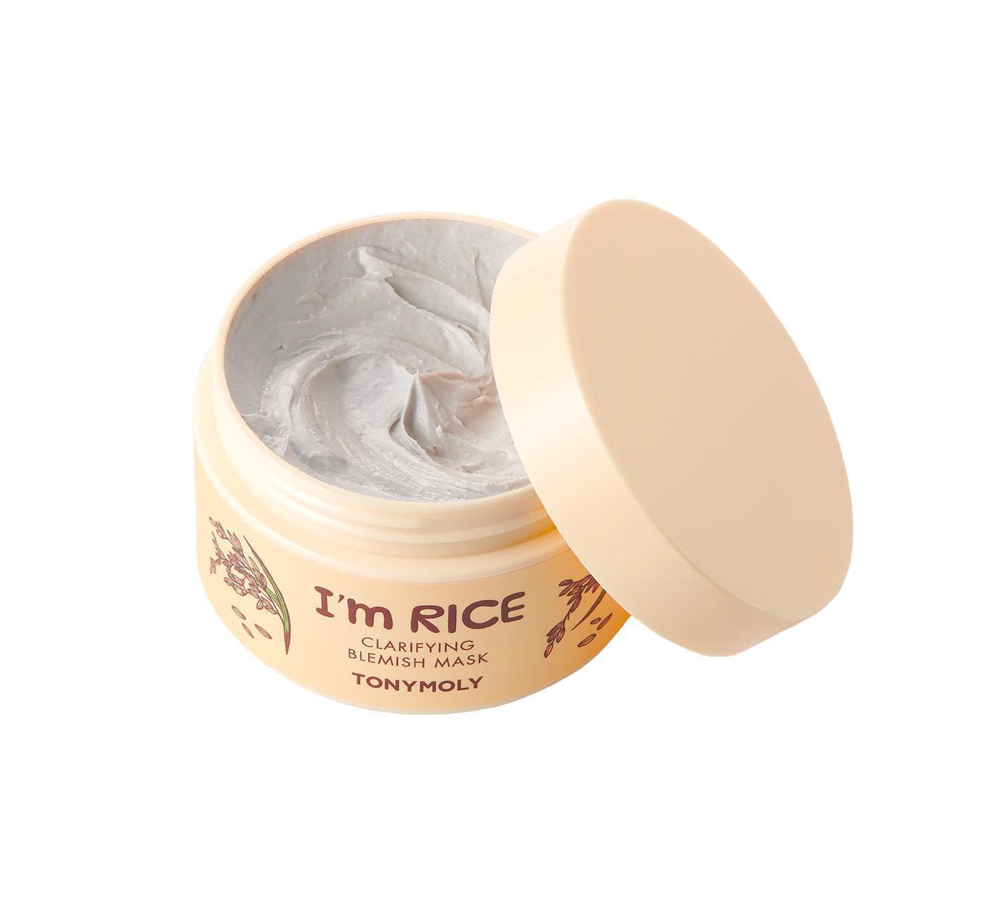 TONYMOLY I'm Rice Clarifying Blemish Mask 魔法森林大米净肤祛斑面膜 100mL