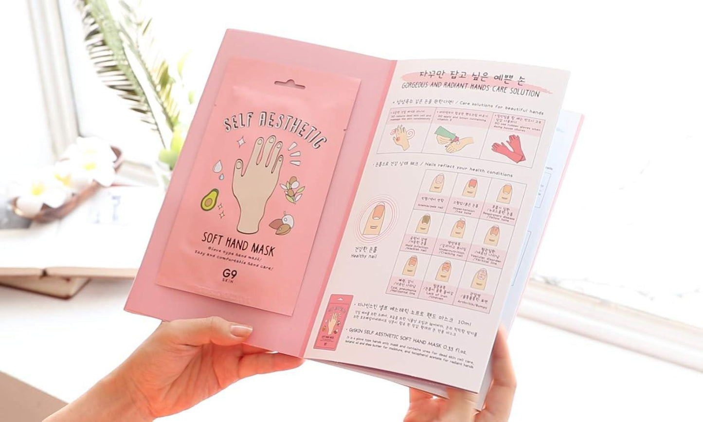 G9SKIN Self Soft Hand Mask 韩国G9SKIN保湿柔软手膜 1p