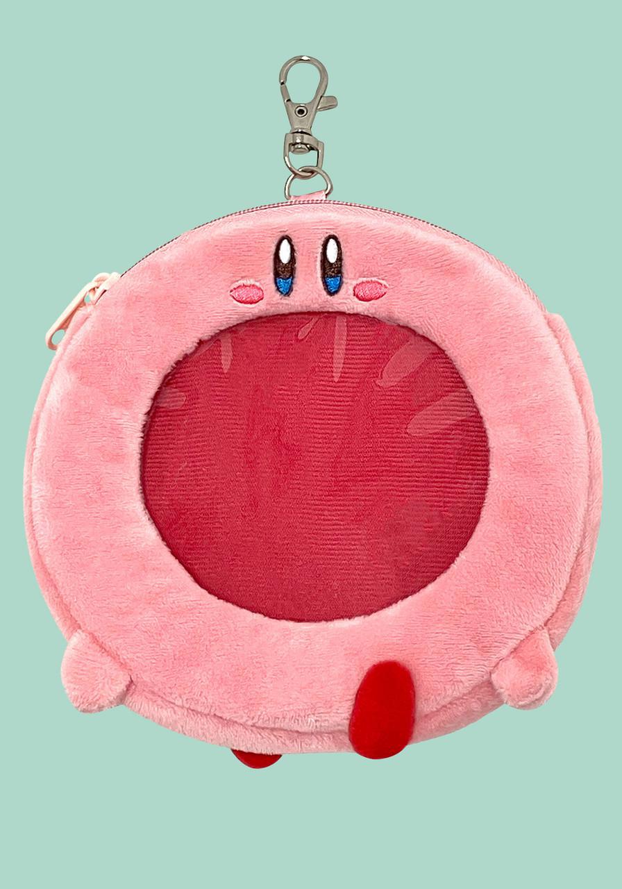 Kirby Mouthful Mode Pouch 星之卡比毛绒圆型包