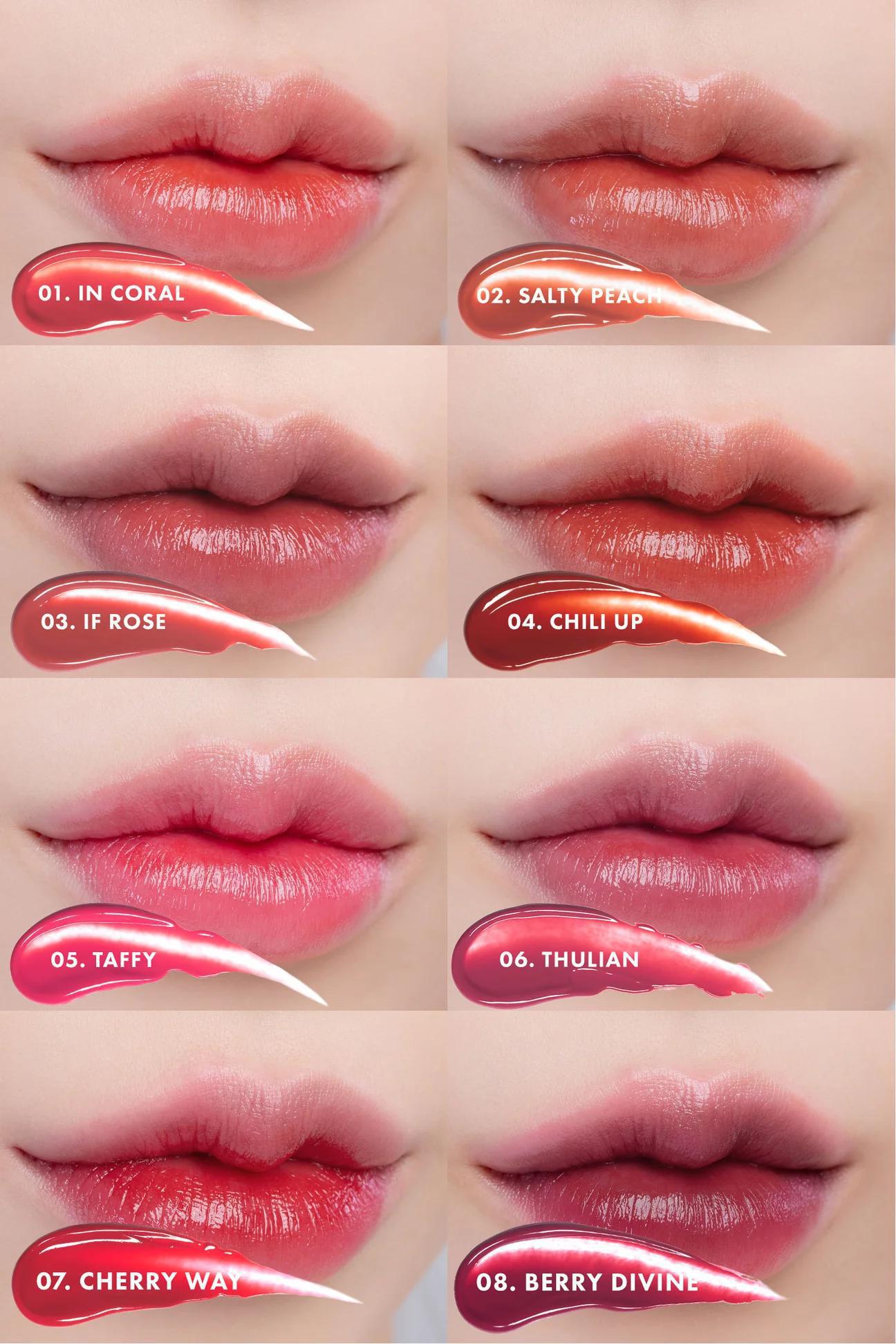 Rom&nd Dewyful Water Tint 柔魅得水光丰润唇釉