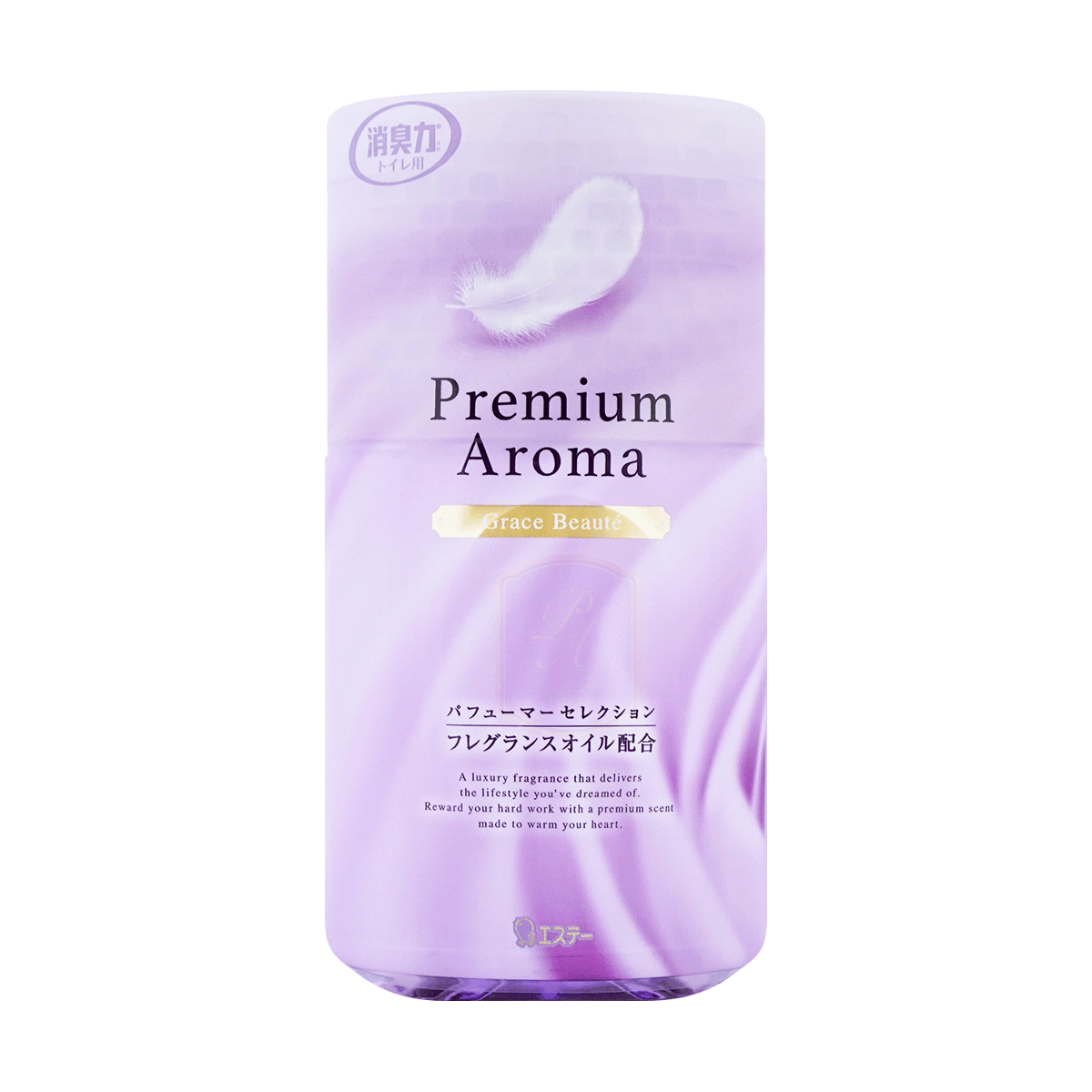 S.T.Corporation Shoshu-Riki For Toilet Premium Aroma Grace Beaute 鸡仔牌消臭力高级厕所芳香除臭剂 400mL