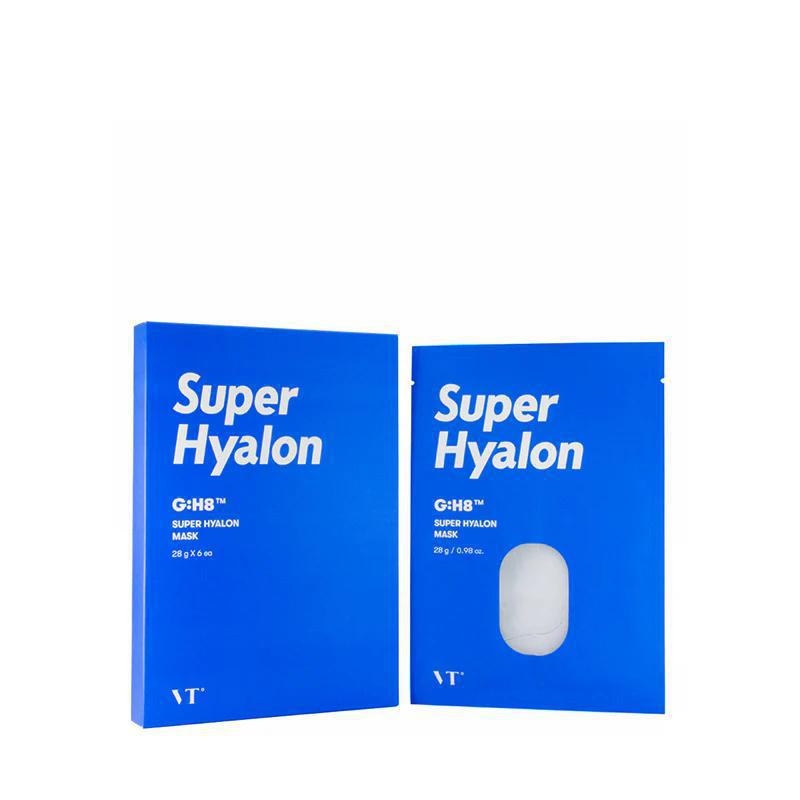 VT COSMETICS Super Hyalon Mask 薇缔玻尿酸补水面膜 6p
