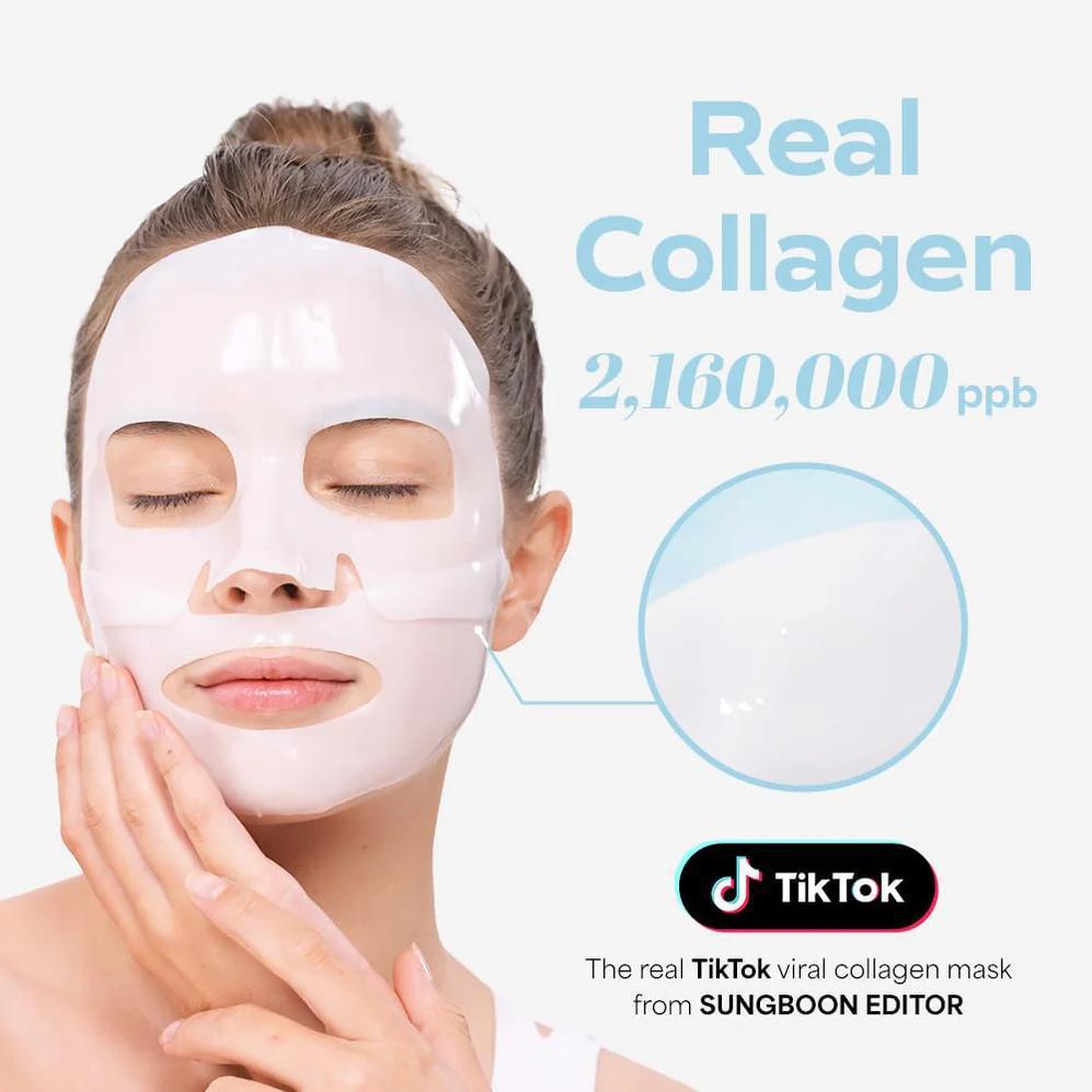 Sungboon Editor Deep Collagen Hyalu-B5 Hydrating Mask 韩国Sungboon Editor深层胶原蛋白玻尿酸补水面膜 4ea