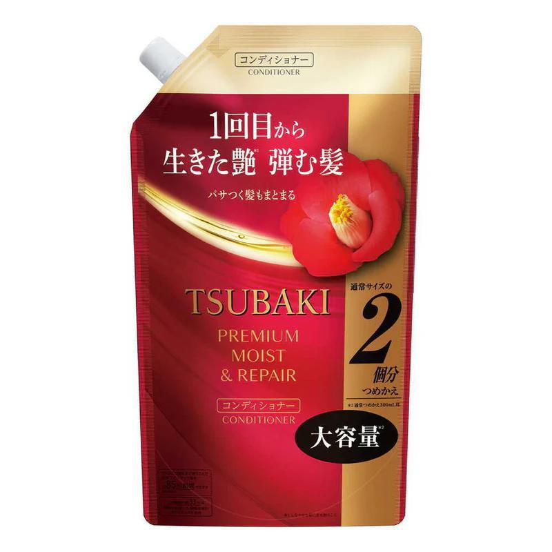 SHISEIDO TSUBAKI Premium Moist Hair Shampoo/Conditioner 资生堂丝蓓绮奢华保湿修复柔顺红椿洗发护发