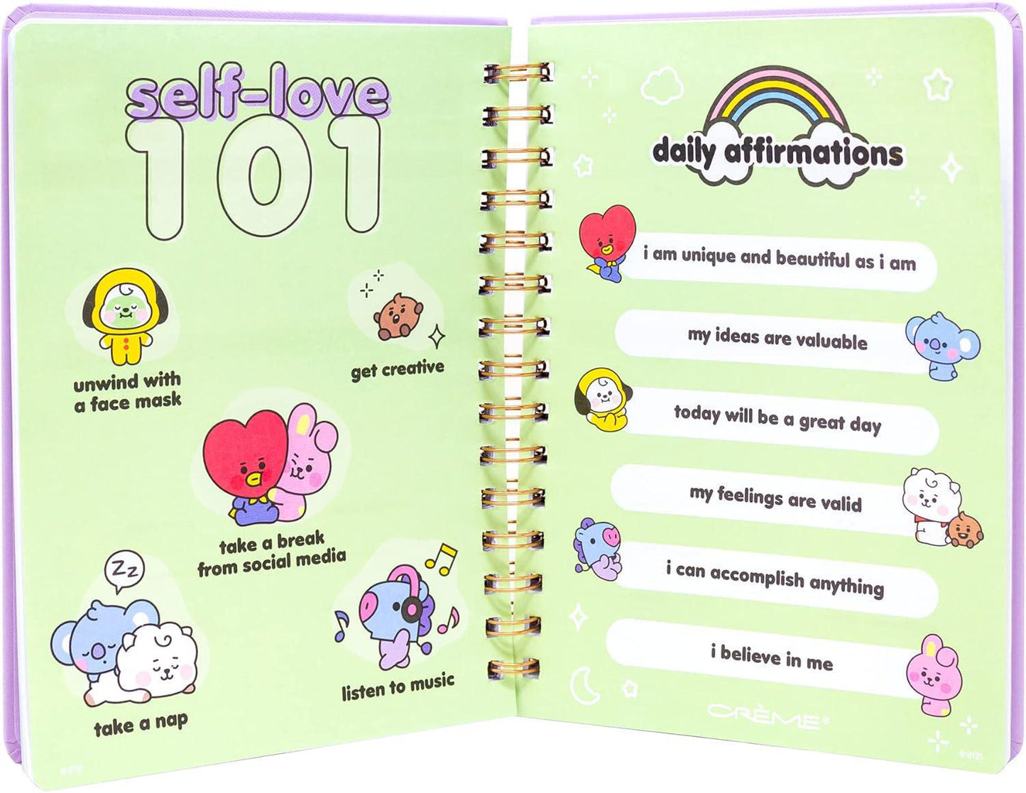 The Creme Shop BT21 Baby Skincare Diary 宇宙明星护肤日记本