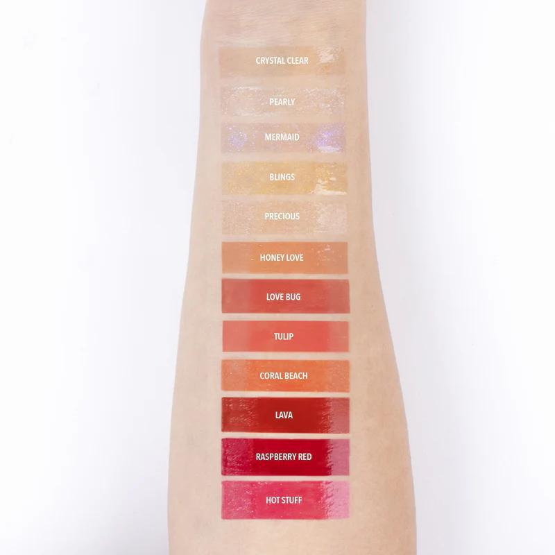 MOIRA Cosmetics Gloss Affair Lip Gloss 轻盈舒适保湿滋润液体唇釉 2.3mL