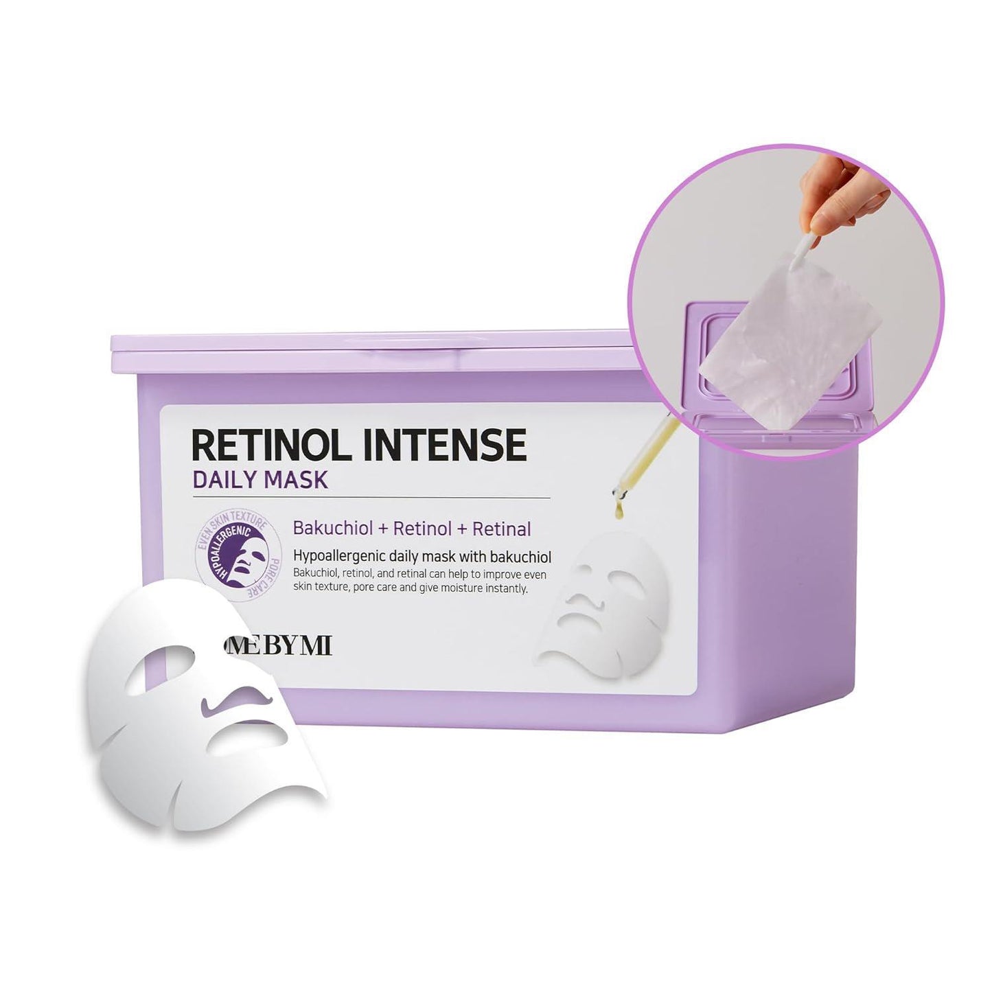 SOME BY MI Retinol Intense Daily Mask 莎柏蜜视黄醇强效日常面膜 30 Sheets