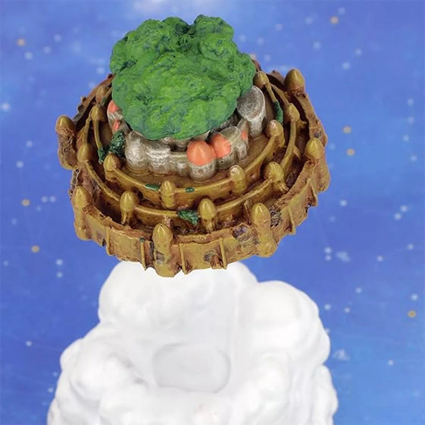 Studio Ghibli Laputa Castle Paper Clip Holder Castle in the Sky 吉卜力工作室天空之城回形针收纳摆件