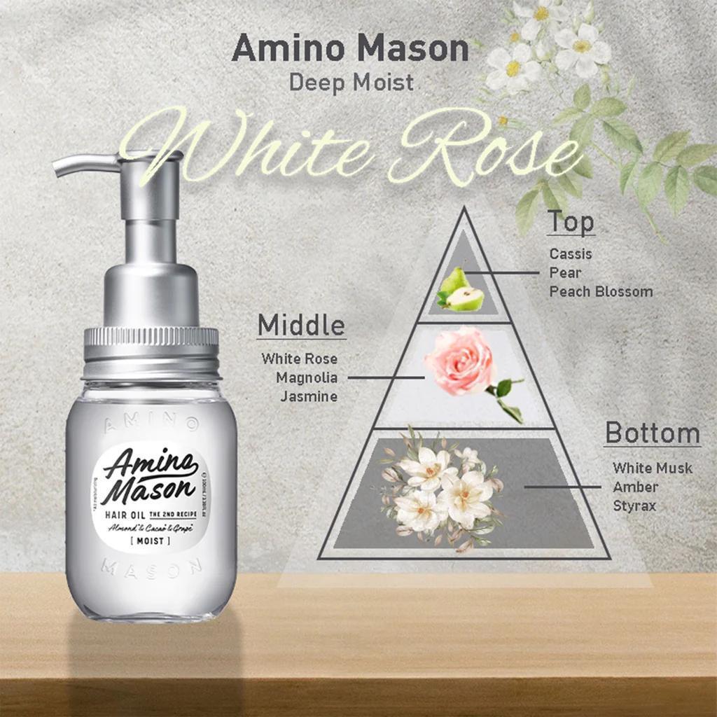 Amino Mason Hair Oil 2nd Recipe Moist 日本Amino Mason第二代氨基酸滋润修复发油 100mL