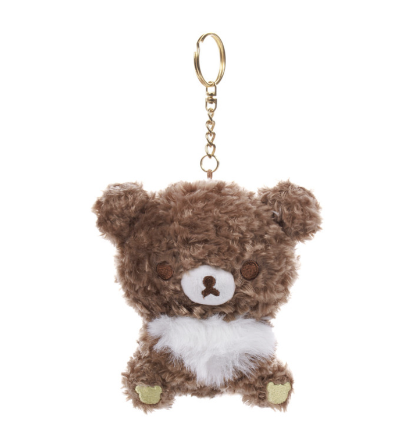 San-X Rilakkuma Chairoikoguma Cocoa 轻松熊系列茶小熊可可拿铁毛绒玩具