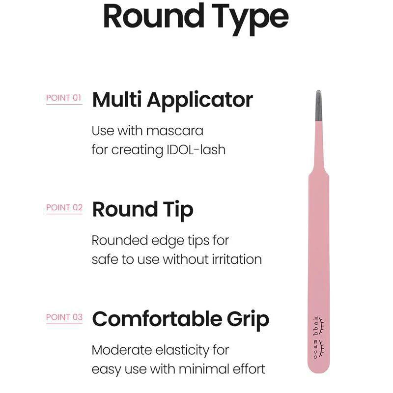 CCAM BBAK Pink Tweezer 粉色镊子睫毛夹