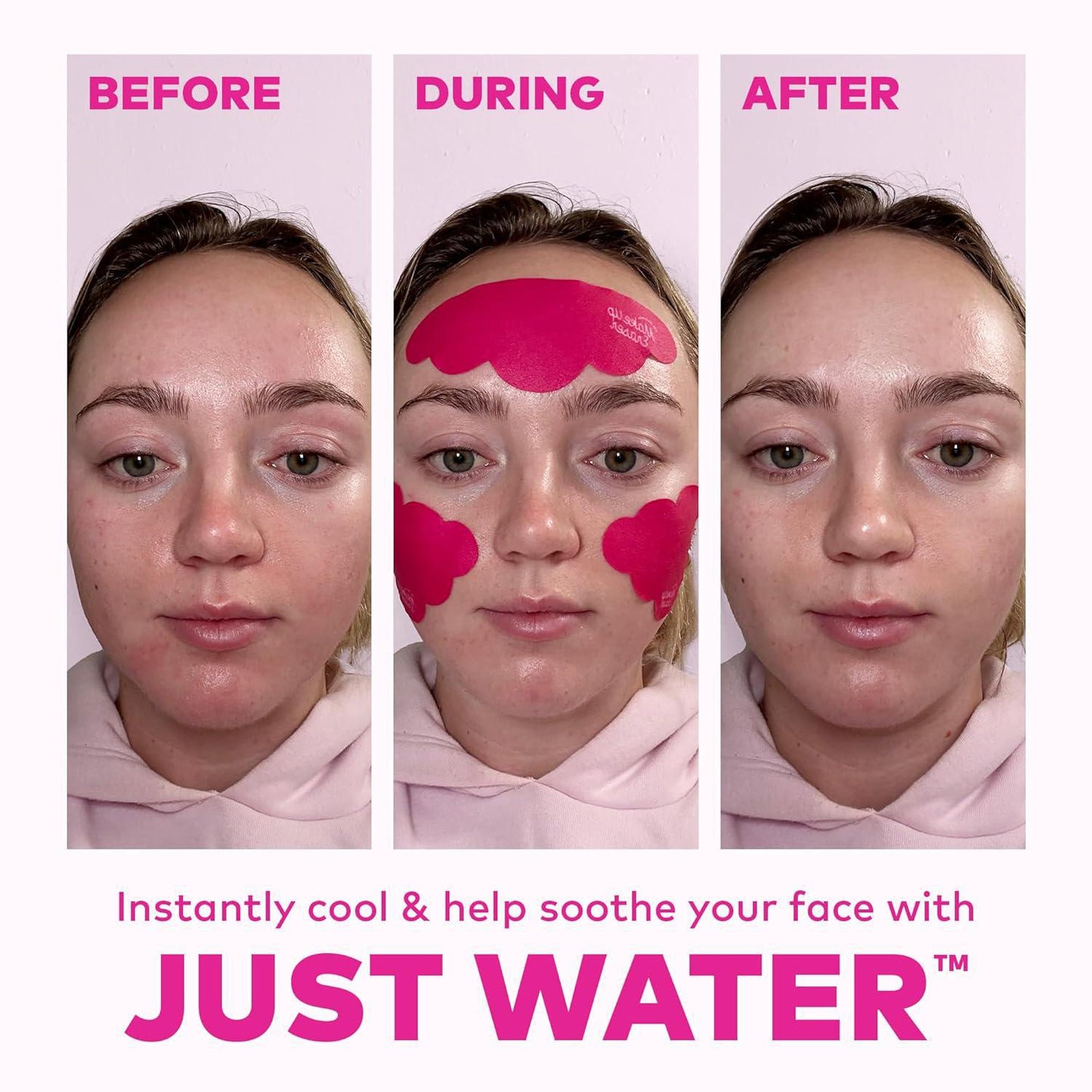 MakeUp Eraser Facial Cooling Clouds Reusable Patches Instant Cooling 玫卡瑞丝云朵面部清凉贴