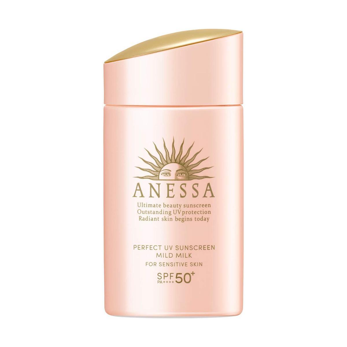 ANESSA Light Pink Gold（Sensitive Skin）Sunscreen 安耐晒金粉