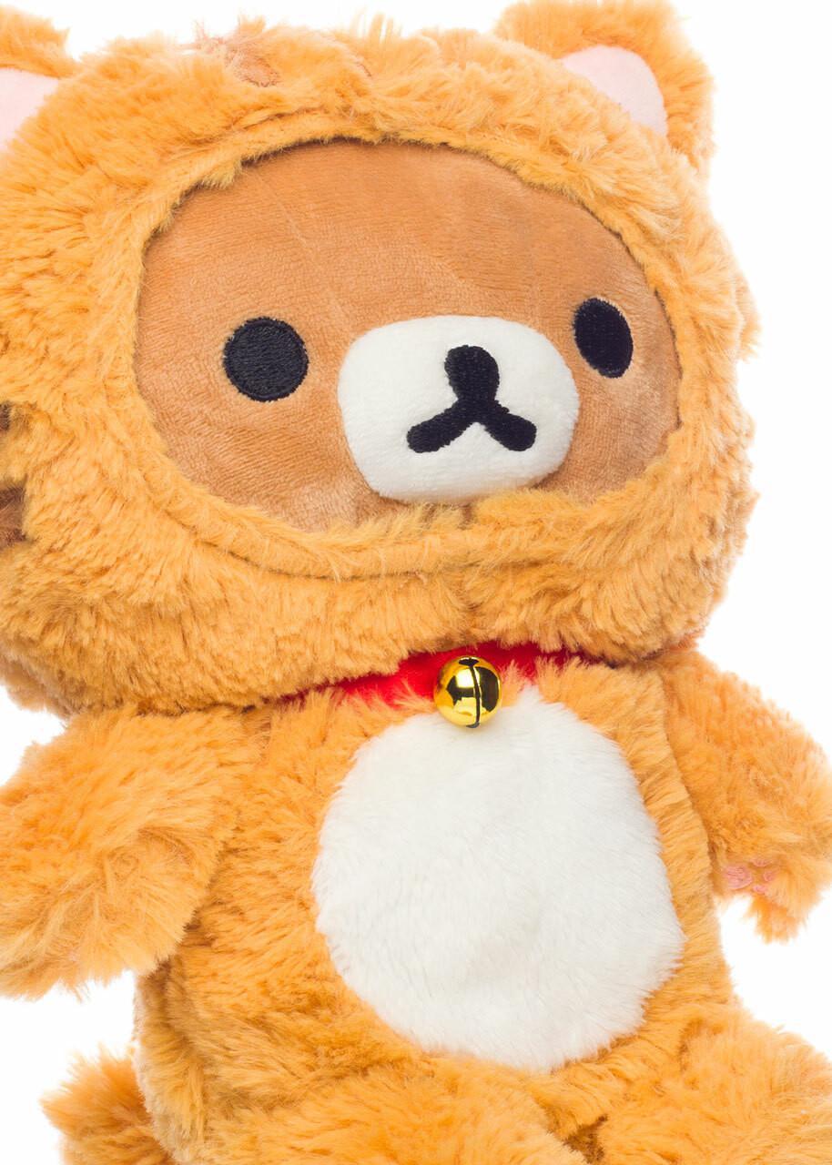 San-X Rilakkuma Original Dressed As A Fluffy Tiger 轻松熊原创老虎套装毛绒玩具