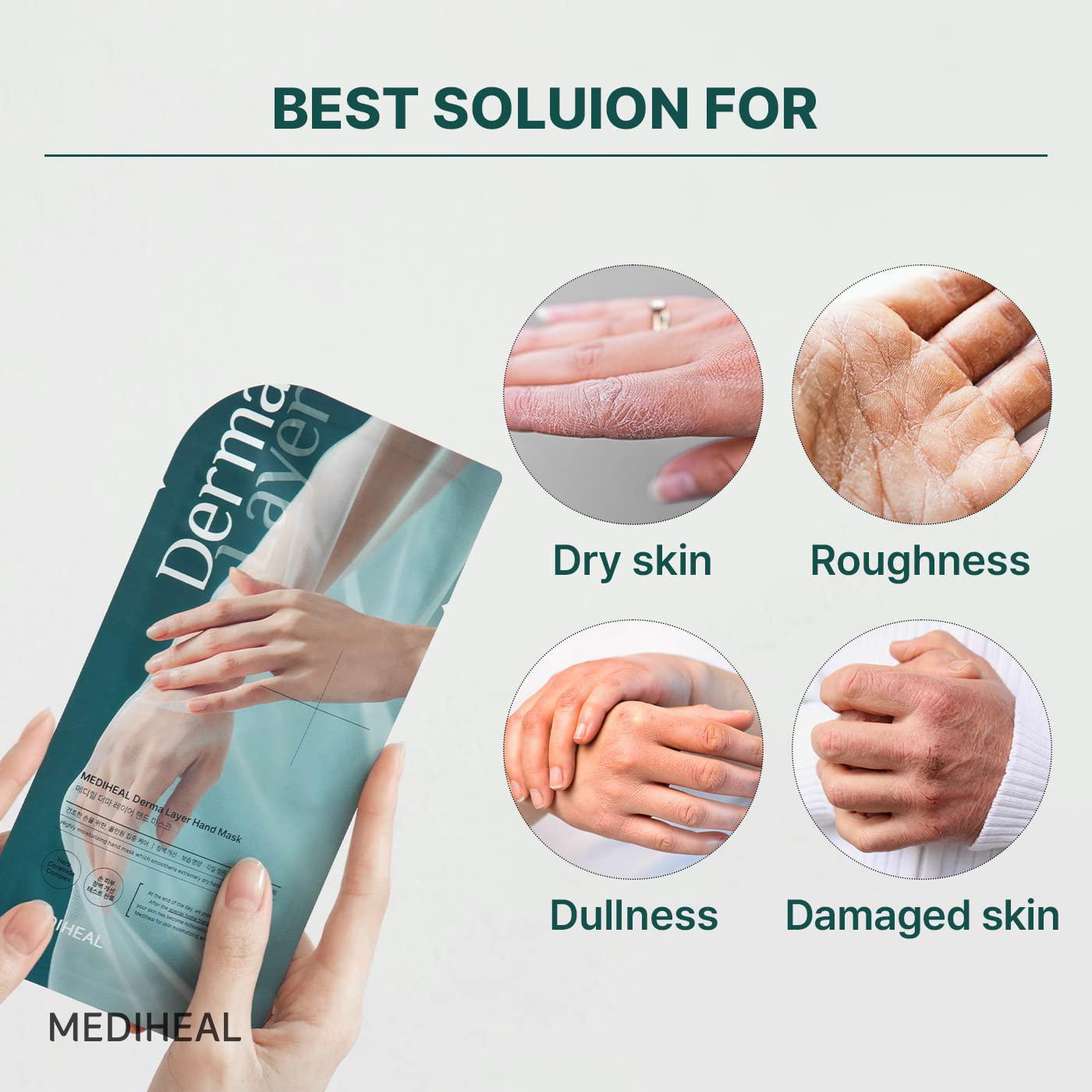 Mediheal Derma Layer Hand Mask 美迪惠尔补水保湿手膜
