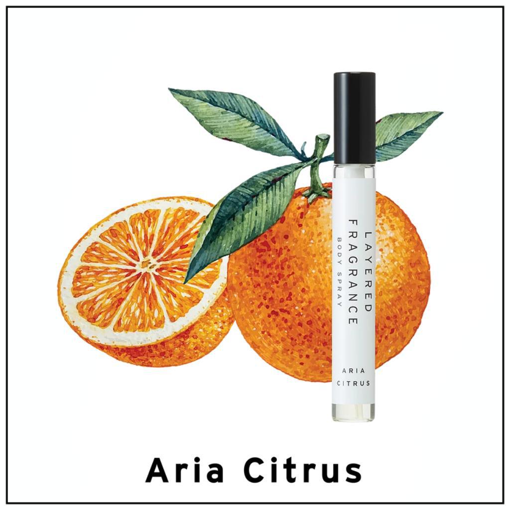 Layered Fragrance Body Spray Aria Citrus 咏叹调柑橘试管香水
