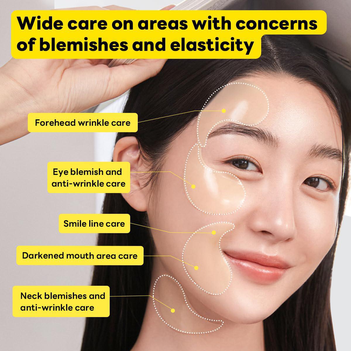 Mediheal Vita Collagen Eye Ampoule Patch 美迪惠尔视黄醇胶原蛋白保湿抗衰眼膜 60pcs