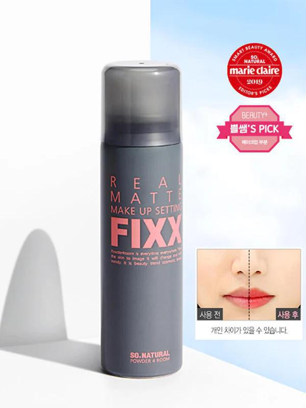 So Natural Matte Make Up Setting Fix Can So Natural 干爽哑光强效控油定妆喷雾 75mL