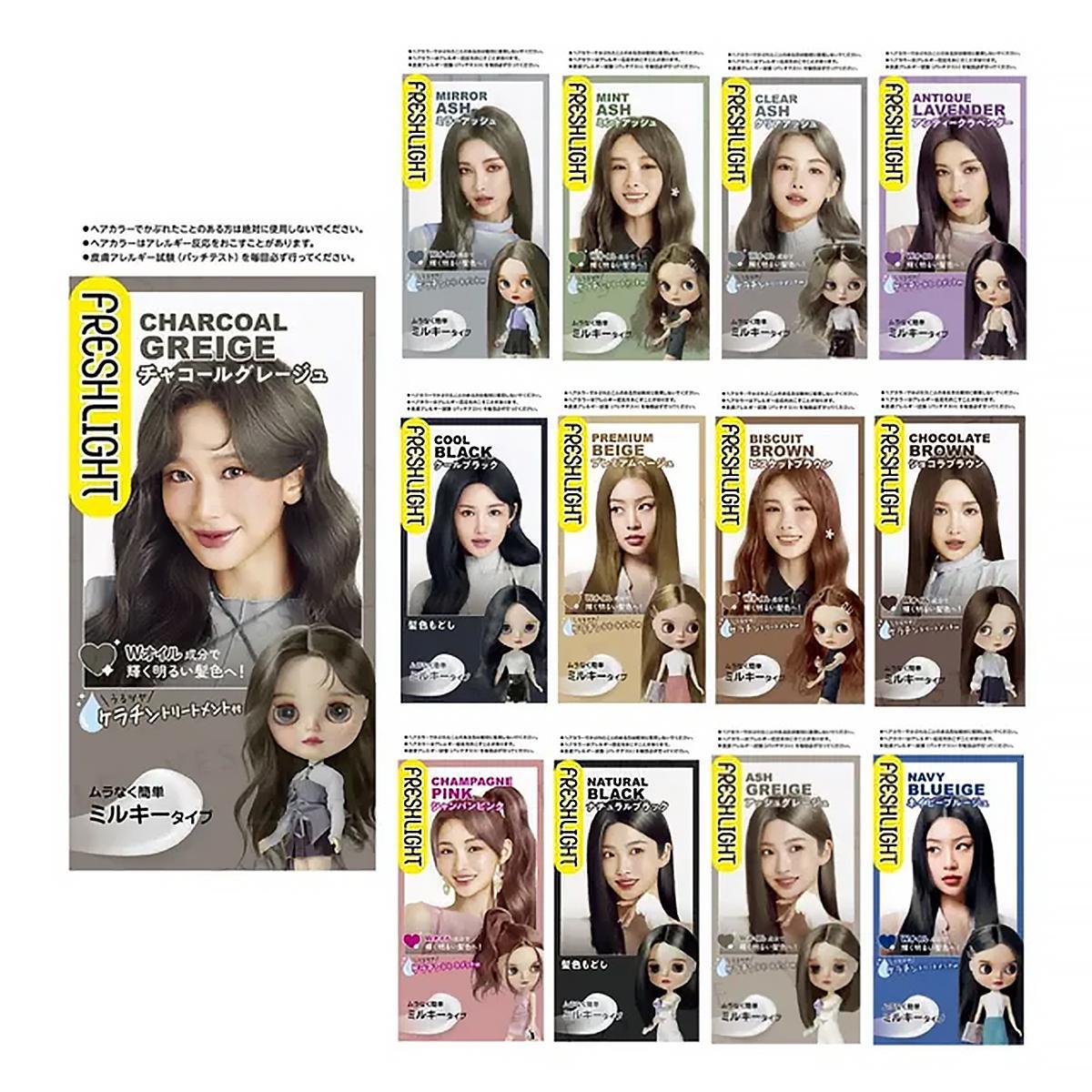 Schwarzkopf Cosmetics Fresh Light Milky Hair Color 施华蔻清新泡泡染发剂