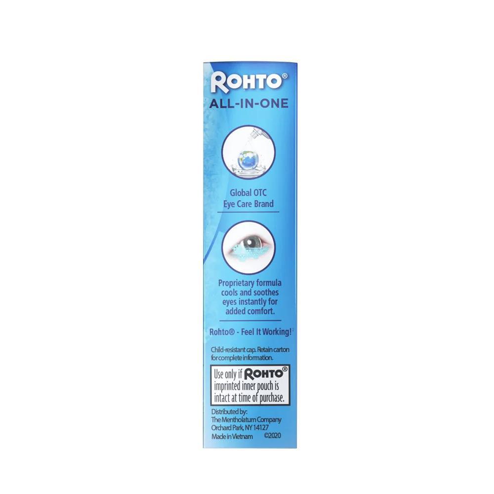 Rohto Mentholatum Cooling Eye Drops All-In-One 乐敦曼秀雷敦多效合一眼药水 13mL