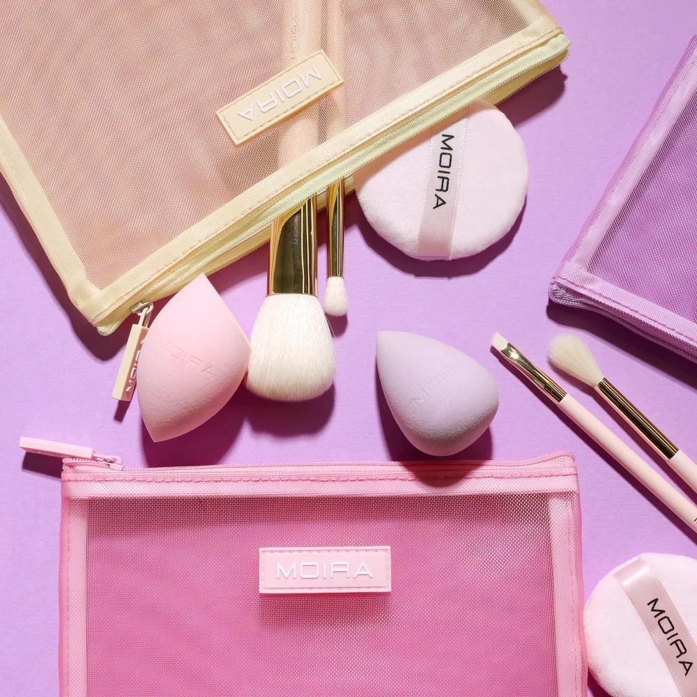 MOIRA Mesh Makeup Pouch 网状化妆包套装