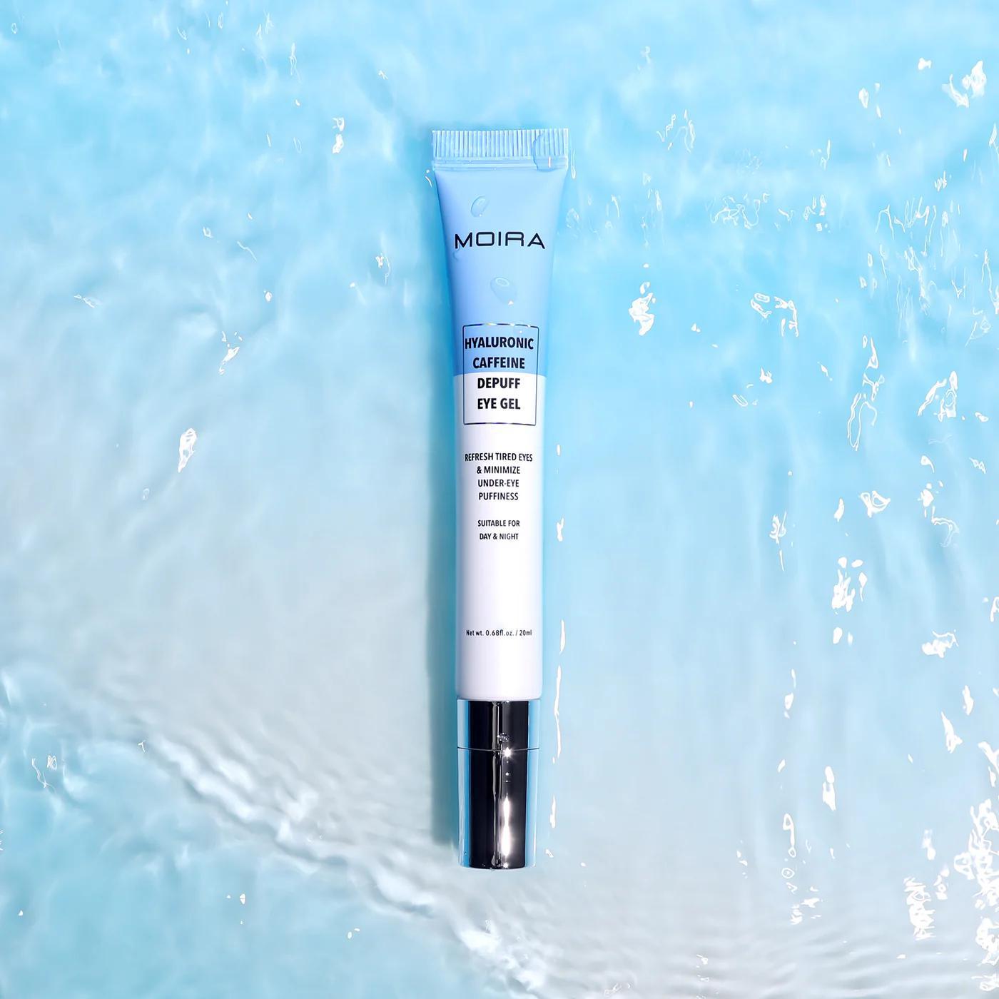 MOIRA Cosmetics Hyaluronic Caffeine Depuff Eye Gel 透明质酸咖啡因去浮肿眼部凝胶眼霜 20g