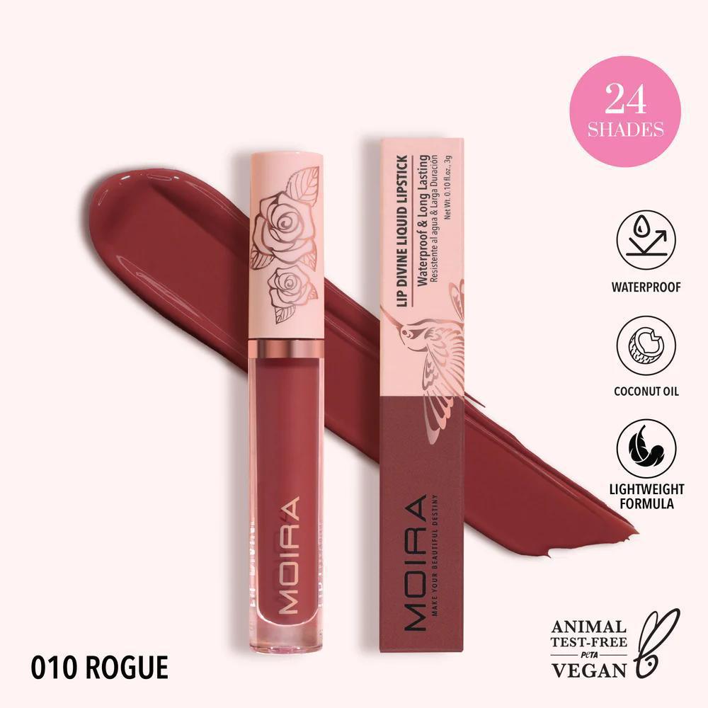 MOIRA Lip Divine Liquid Lipstick 滋润丝滑液体唇釉