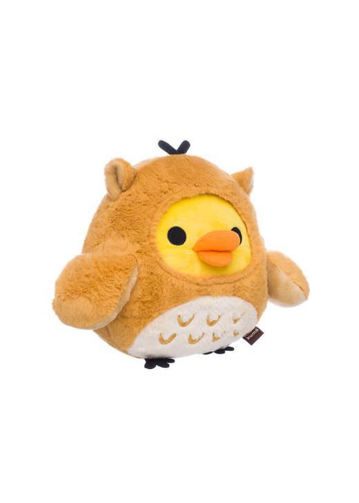 San-X Rilakkuma Kiiroitori Original Dressed As An Owl 轻松熊系列小黄鸡原创猫头鹰造型