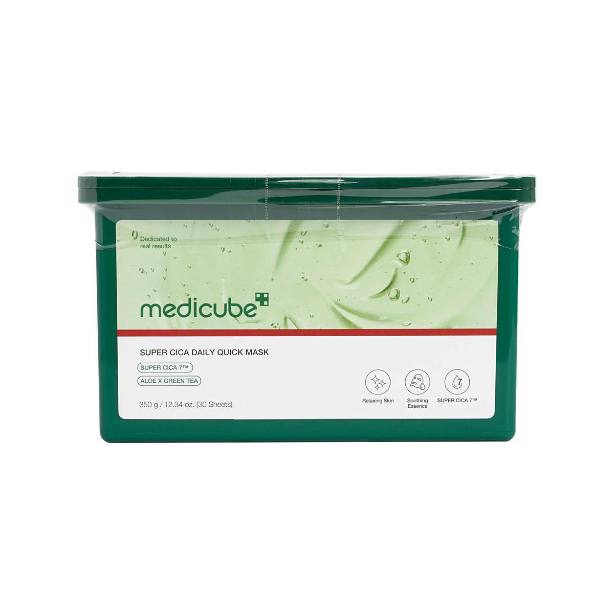 Medicube Super Cica Daily Quick Mask 美蒂秋芙积雪草每日急救面膜 30pcs