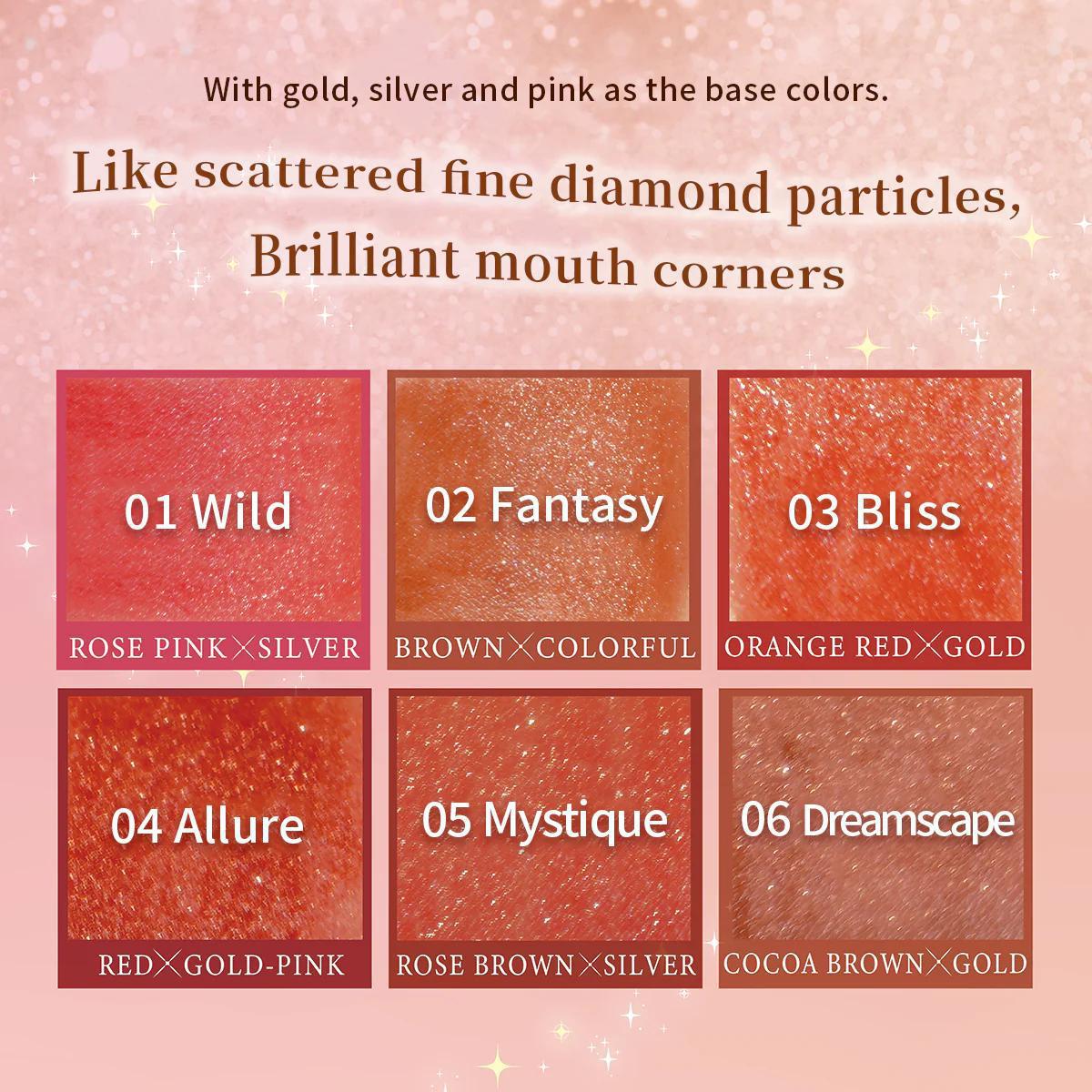 MilleFée Fairy Rouge Lipstick 米勒菲清新亮泽胭脂口红