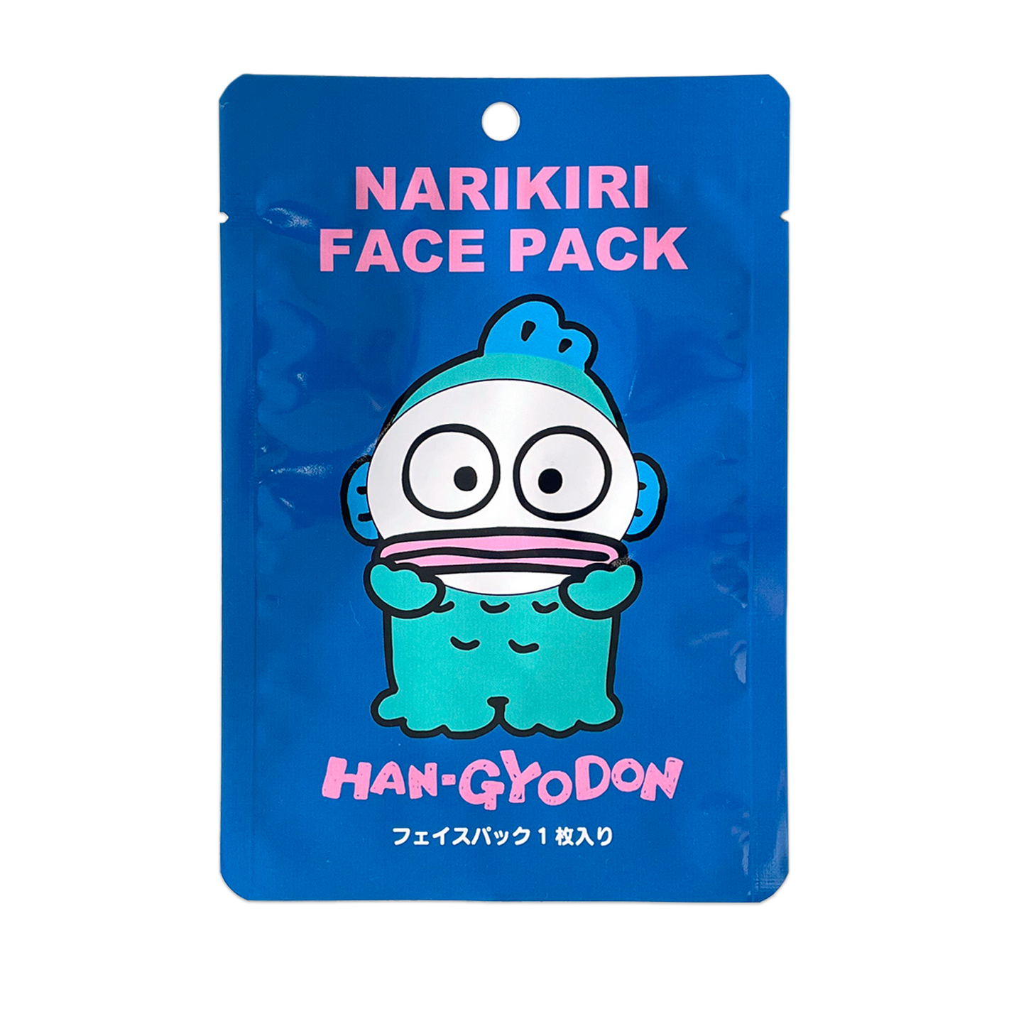 ASUNAROSYA Sanrio Face Mask 日本ASUNAROSYA三丽鸥保湿补水彩绘卡通鬼脸面膜 1p
