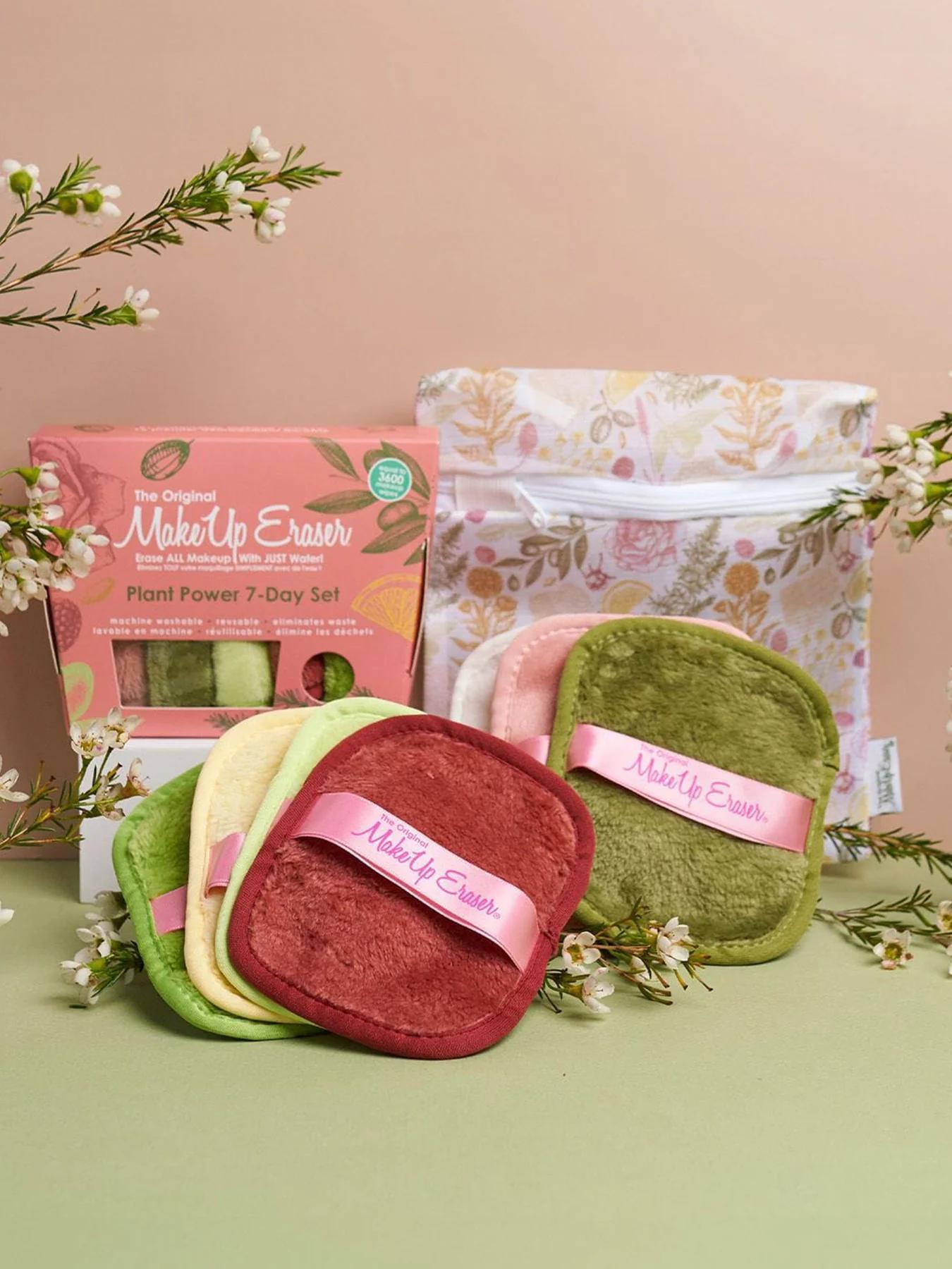 MakeUp Eraser Plant Power 7-Day Set 玫卡瑞丝我的花园7天套装洁面魔法卸妆巾 7件