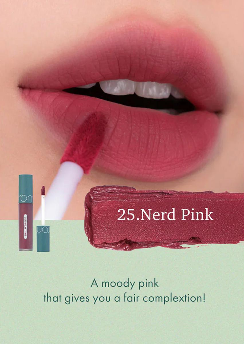 Rom&nd Zero Velvet Tint 柔魅得哑光雾面丝绒唇釉