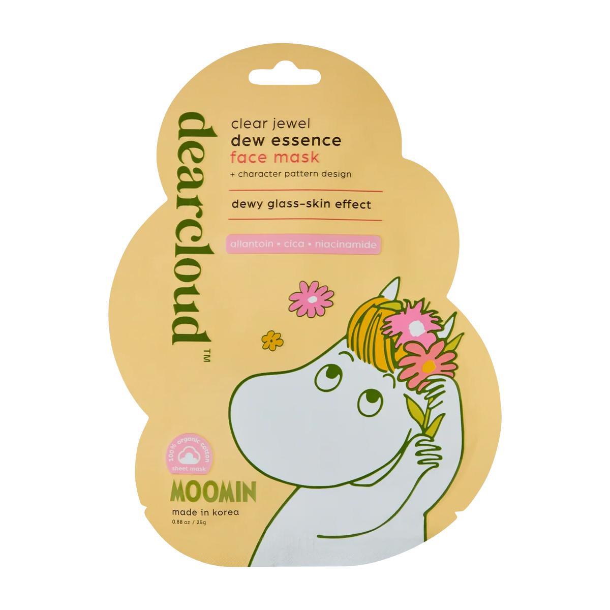 Dearcloud Dew Essence Face Mask 韩国Dearcloud清透保湿精华面膜 25g