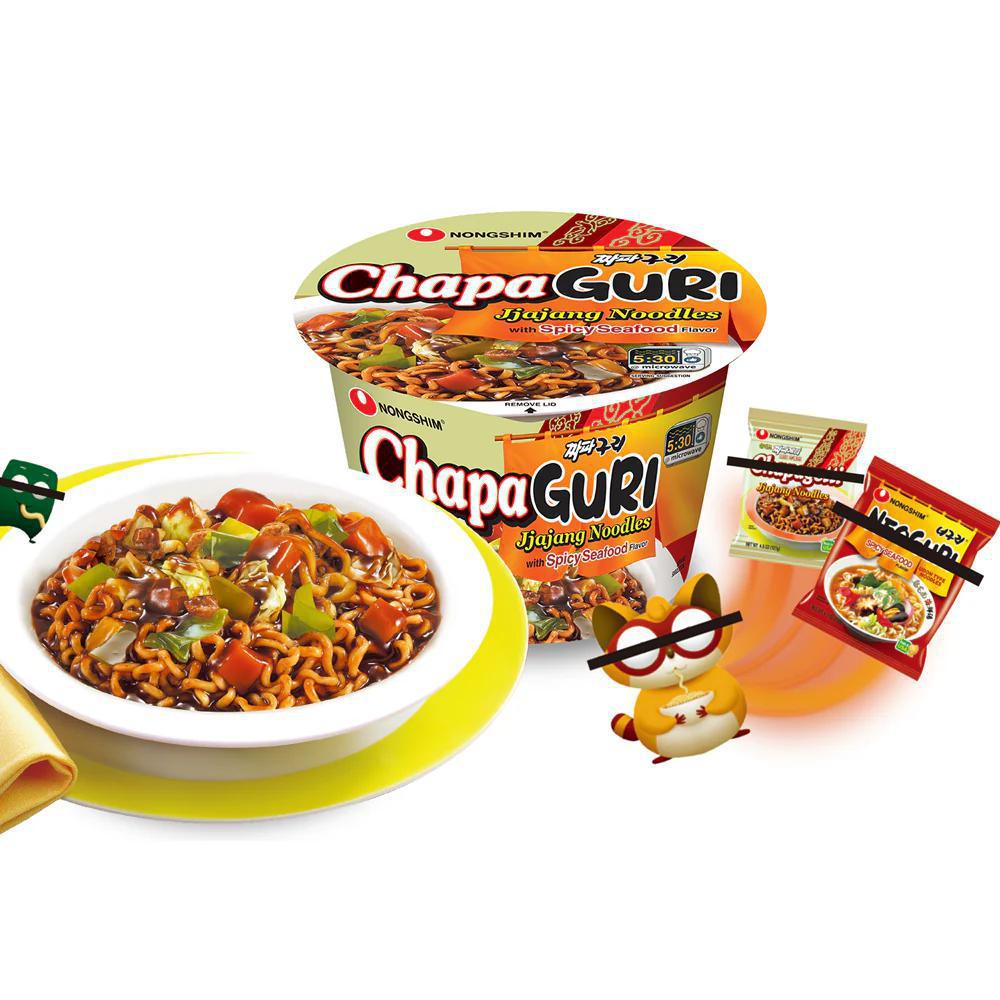 Nongshim Chapaguri Big Bowl 农心炸酱大碗拌面 114g