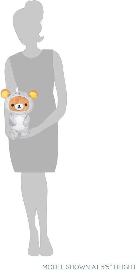 San-X Rilakkuma Sea Otter Plush Doll 轻松熊海獭毛绒玩偶