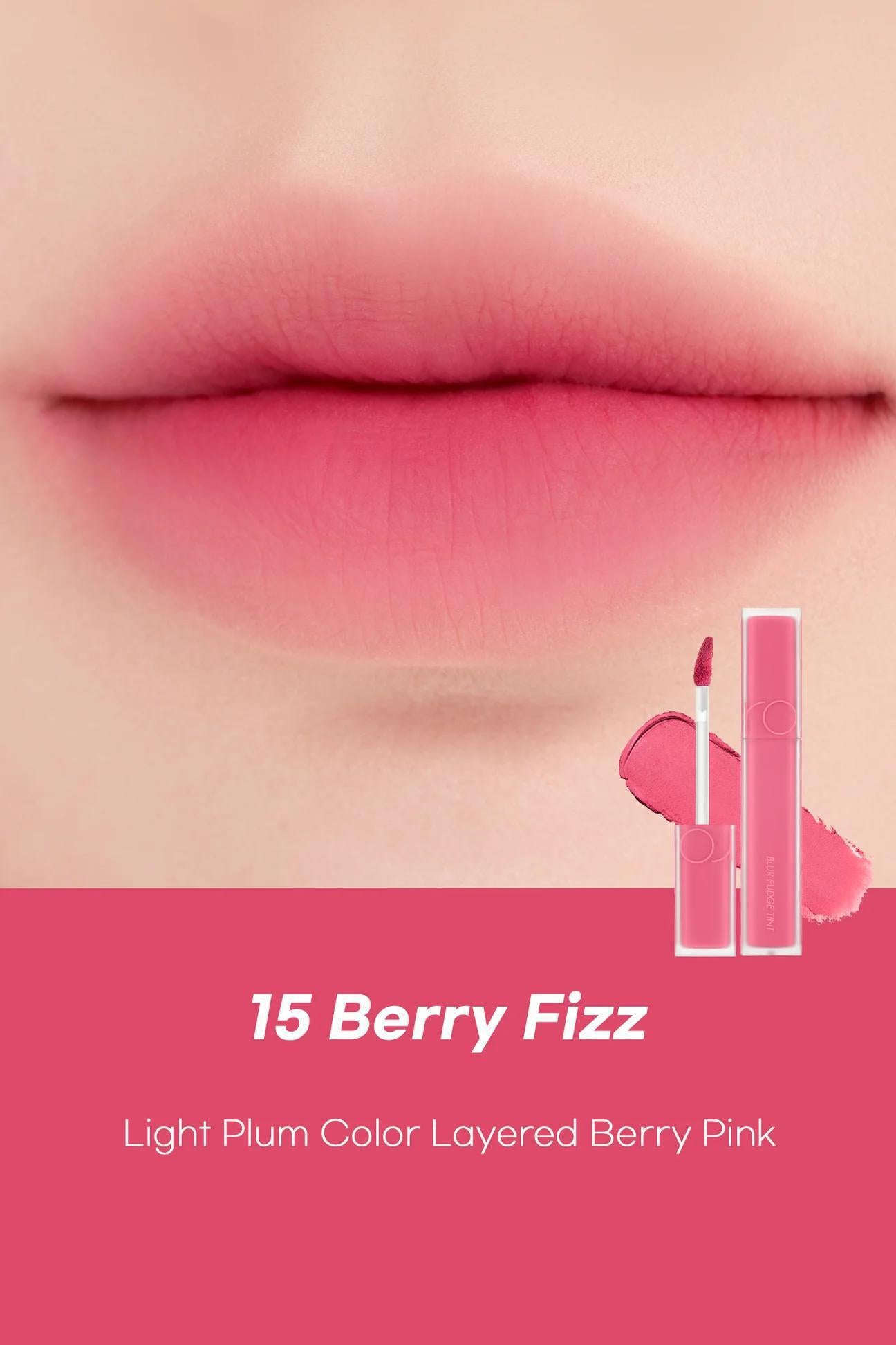 Rom&nd Blur Fudge Tint 柔魅得丝绒雾泥唇釉