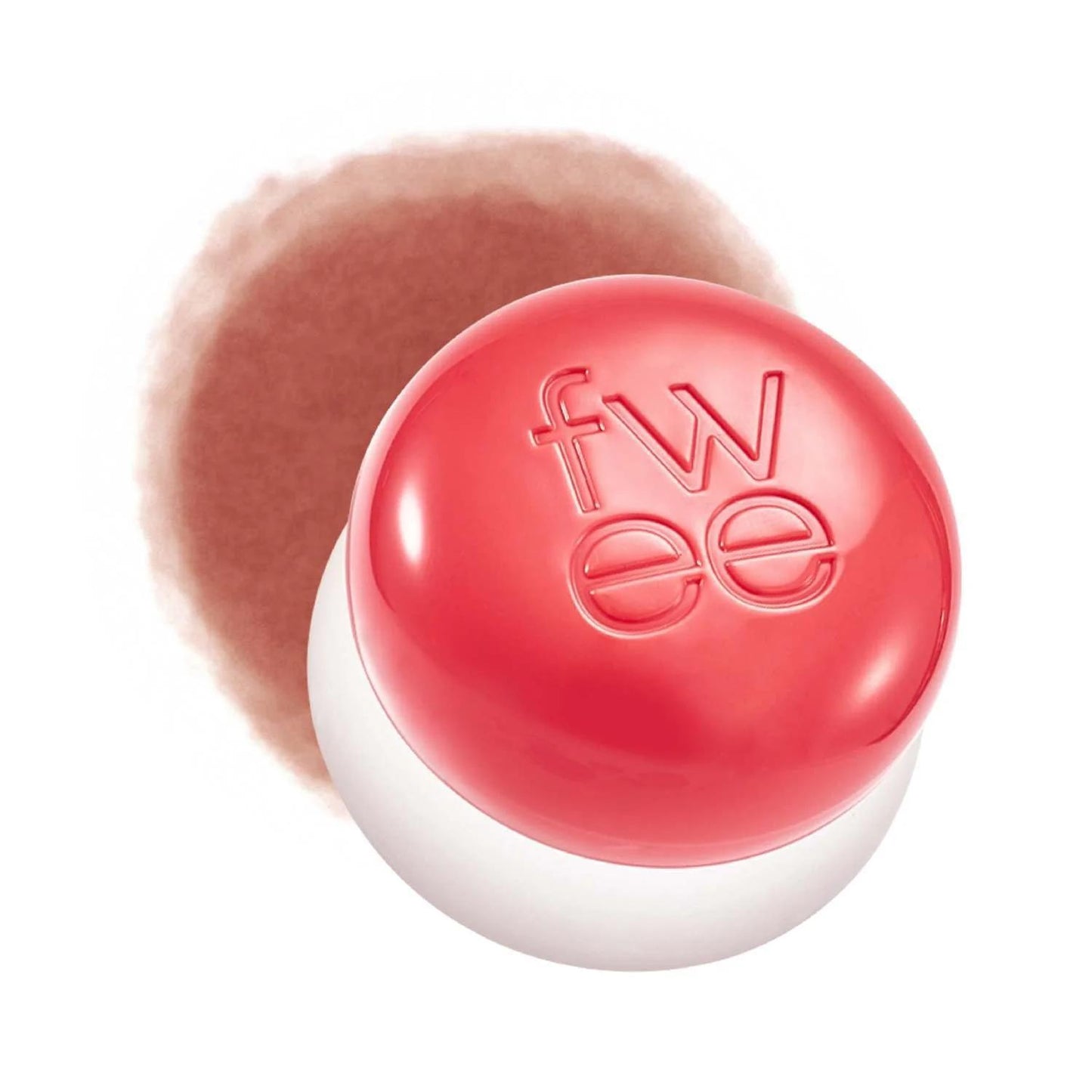 Fwee Lip & Cheek Blurry Pudding Pot With Keyring 韩国Fwee布丁哑光唇颊两用膏带钥匙圈 5g