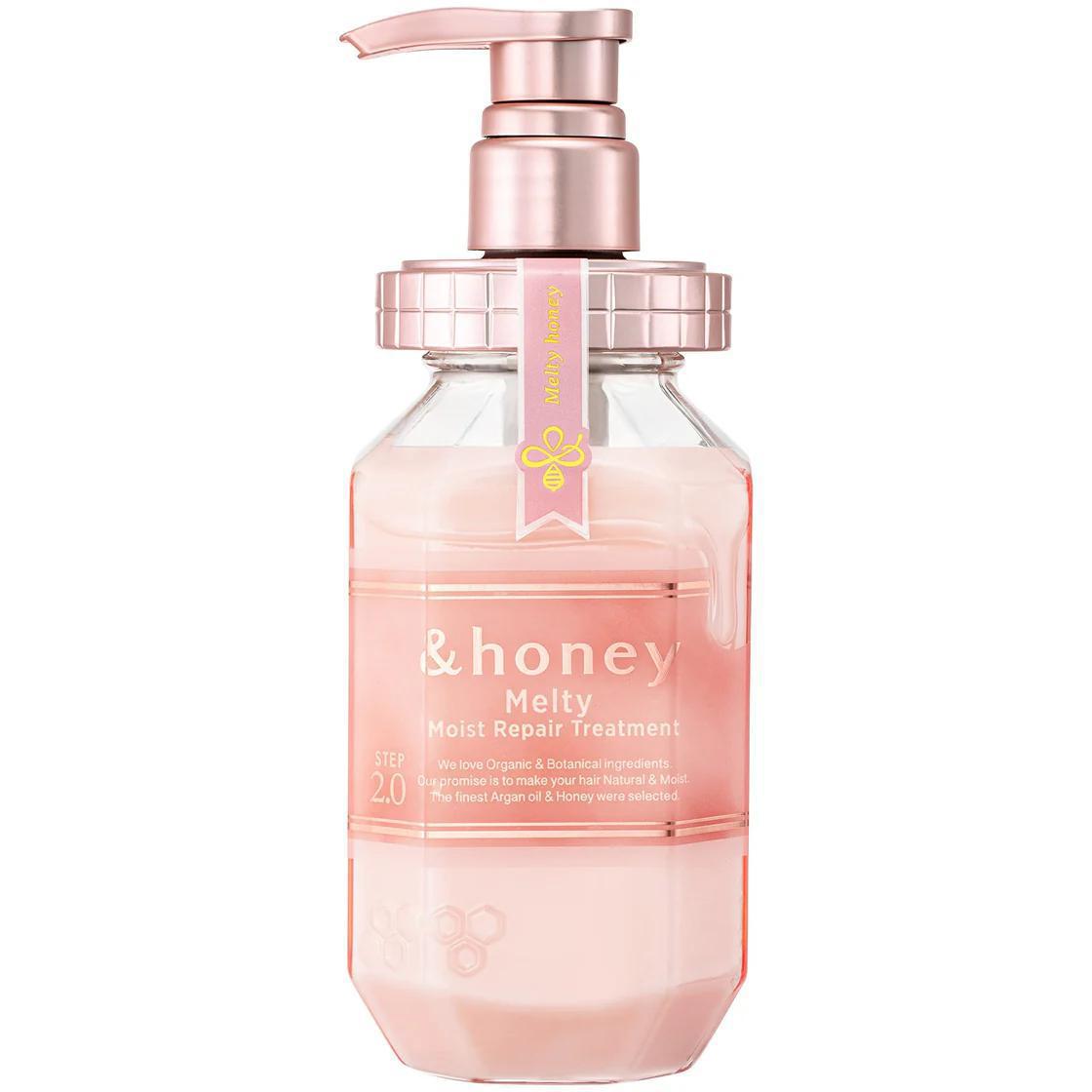 ViCREA &Honey Melty Moist Repair Shampoo & Treatment 日本安蒂花子蜂蜜樱花柔顺保湿洗发水&护发素