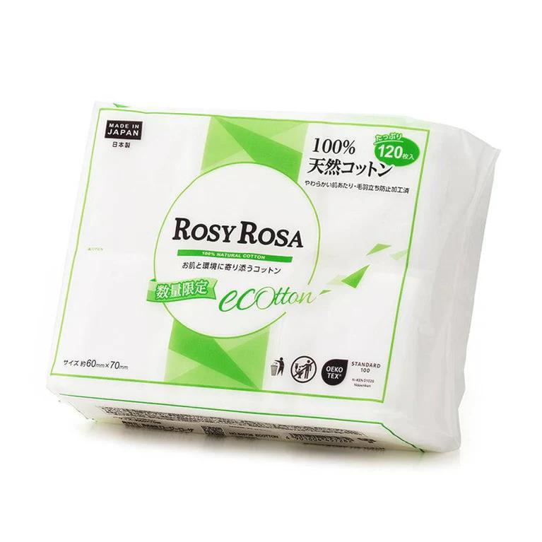 Rosy Rosa Ecotton 日本Rosy Rosa化妆棉 120pcs