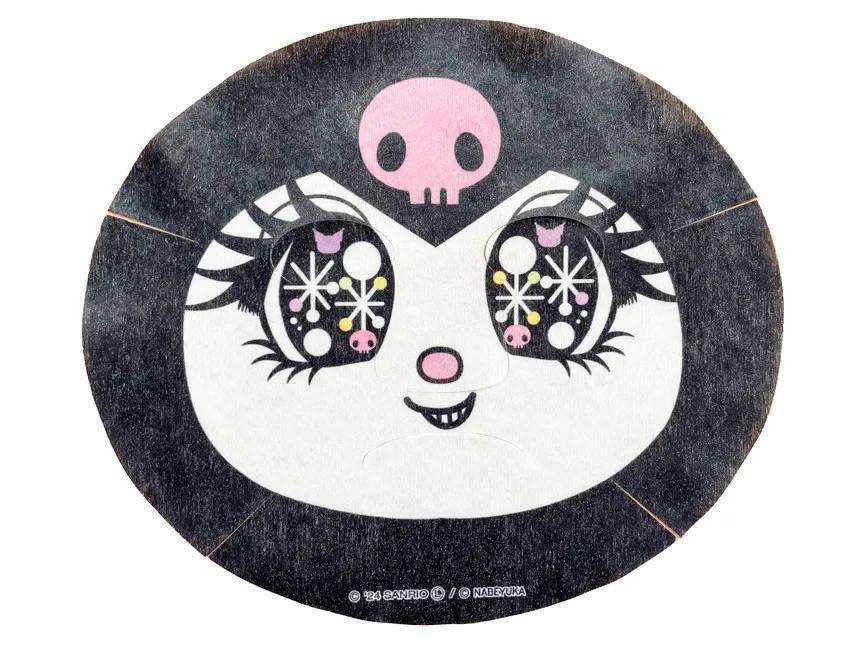 ASUNAROSYA Sanrio Kuromi Narikiri Face Mask 日本ASUNAROSYA三丽鸥库洛米彩绘卡通脸谱面膜 1p