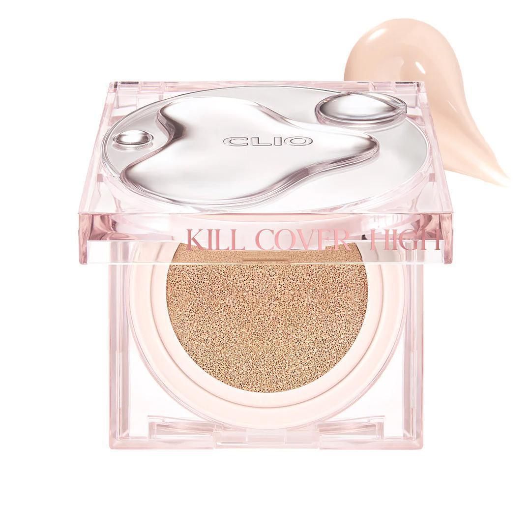 Clio Kill Cover High Glow Cushion 雨露光彩水光气垫 SPF50+ PA++++