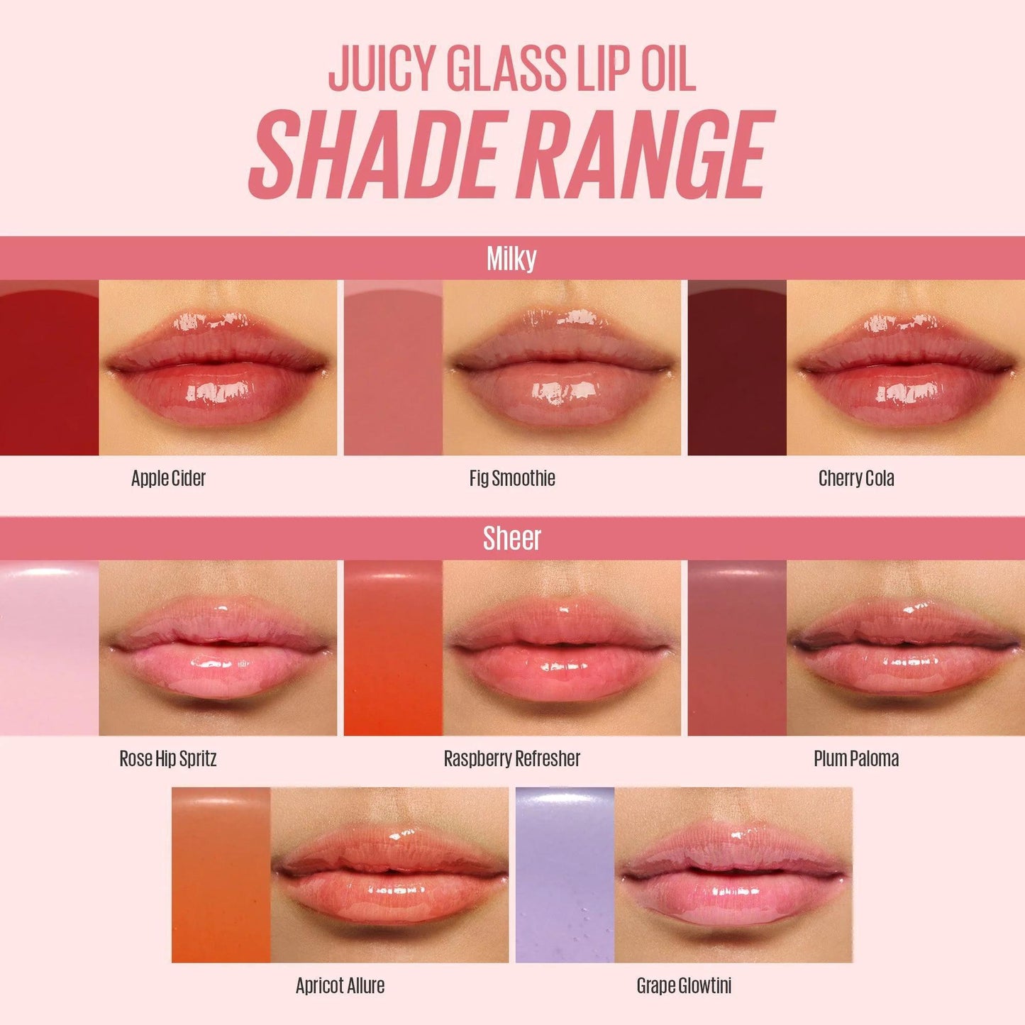 Kaja Juicy Glass Lip Oil 韩国Kaja果汁水润唇蜜 4mL