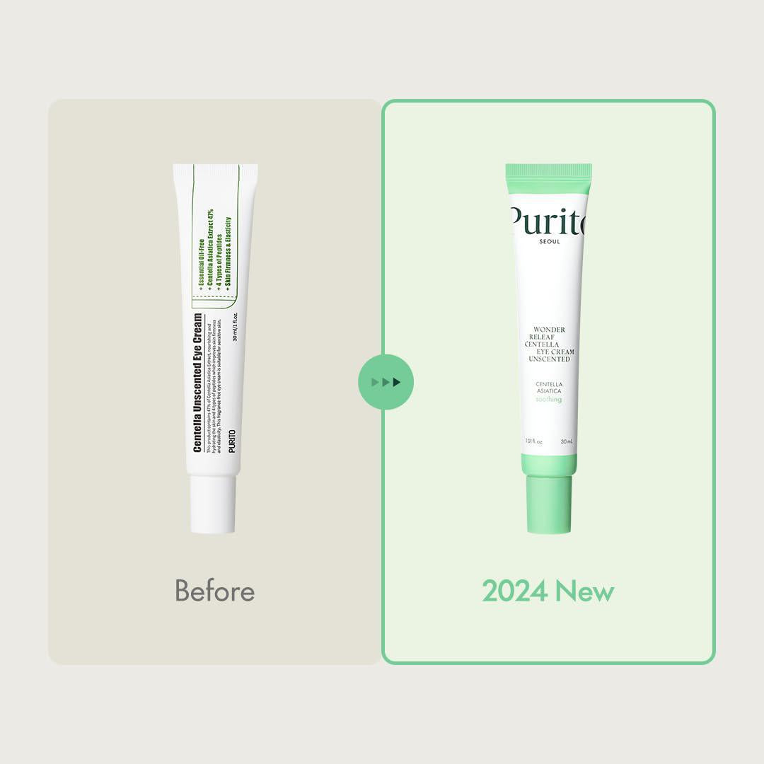 Purito SEOUL Centella Unscented Eye Cream 韩国积雪草无香舒缓紧致眼霜 30mL