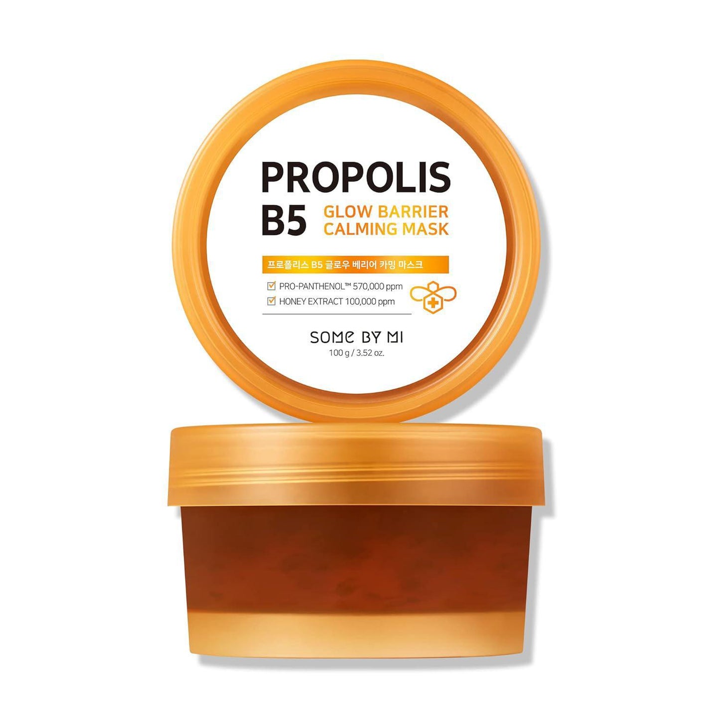 SOME BY MI Propolis B5 Glow Barrier Calming Mask 莎柏蜜蜂胶B5舒缓屏障亮泽面膜 100g