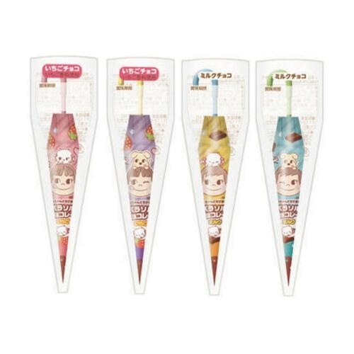 Fujiya Umbrella Cocoa Butter Chocolate 不二家Fujiya 雨伞形状巧克力