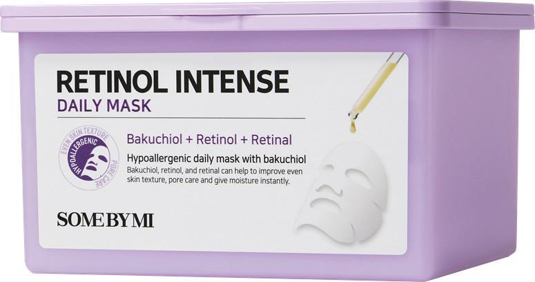 SOME BY MI Retinol Intense Daily Mask 莎柏蜜视黄醇强效日常面膜 30 Sheets