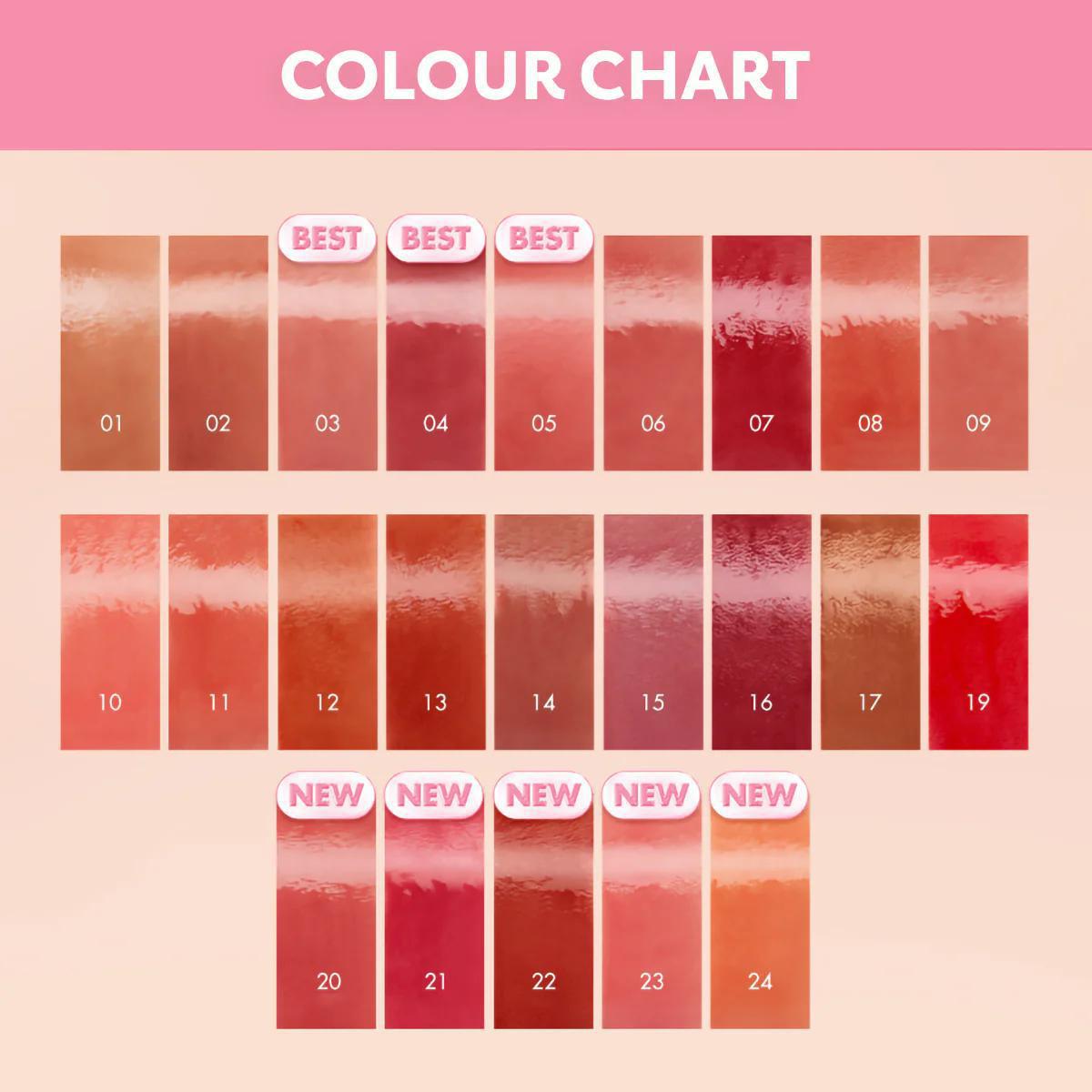 Rom&nd The Juicy Lasting Tint 柔魅得高光水润唇釉 3.5g